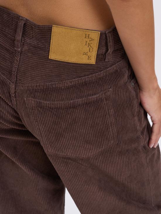 25FW 하이쿠레 스트레이트 팬츠 MHEW03330GF156PT BROWN - HAIKURE
