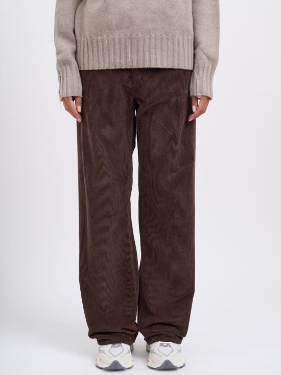 25FW 하이쿠레 스트레이트 팬츠 MHEW03330GF156PT BROWN - HAIKURE