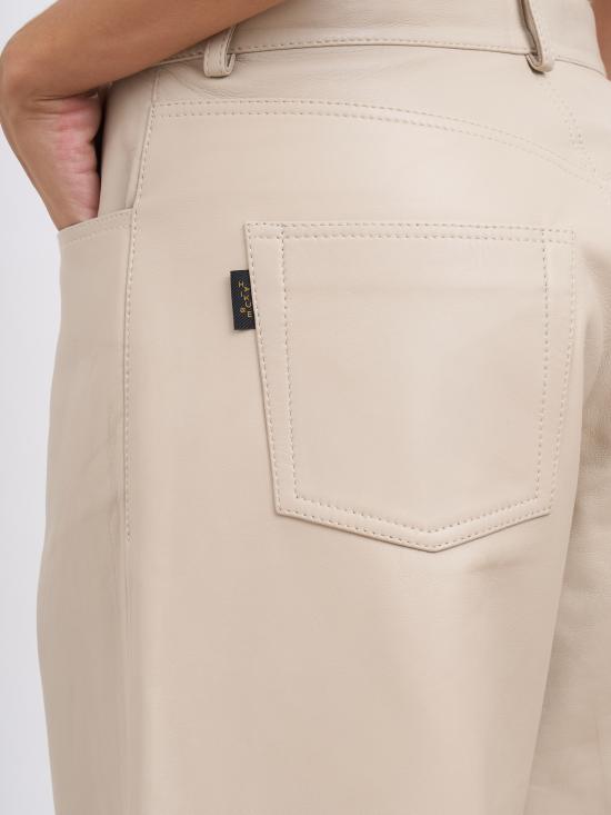 25FW 하이쿠레 스트레이트 팬츠 MHEW03296PL002TPC0006 CREAM - HAIKURE