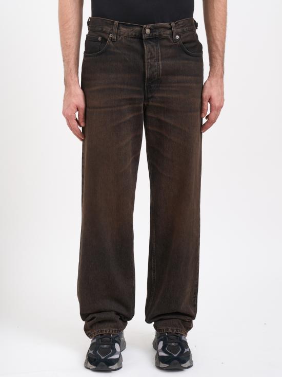 25FW 하이쿠레 스트레이트 팬츠 MHEM03252DF174L0897 BROWN