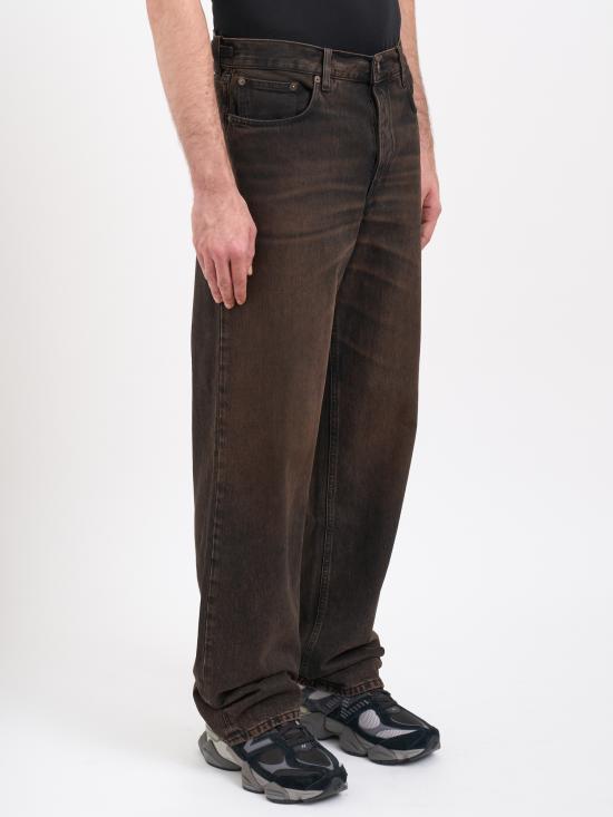 25FW 하이쿠레 스트레이트 팬츠 MHEM03252DF174L0897 BROWN - HAIKURE