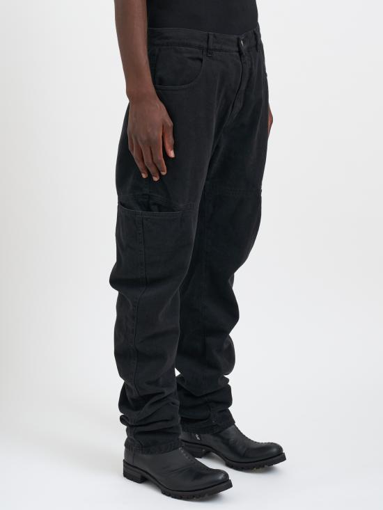 25FW 안드레아 야코브 스트레이트 팬츠 M25MDRI80BLACK - ANDREA YA'AQOV