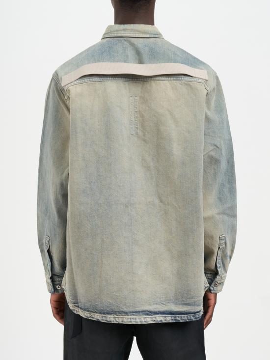 25FW 다크쉐도우 데님 자켓 MDU02E7769DMP38 GREY - DRKSHDW