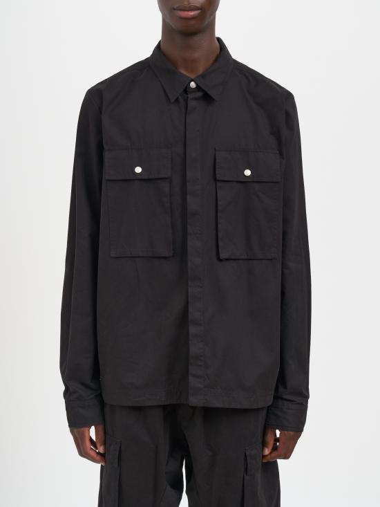 25FW 톰크롬 긴팔 셔츠 MMH175BLACK