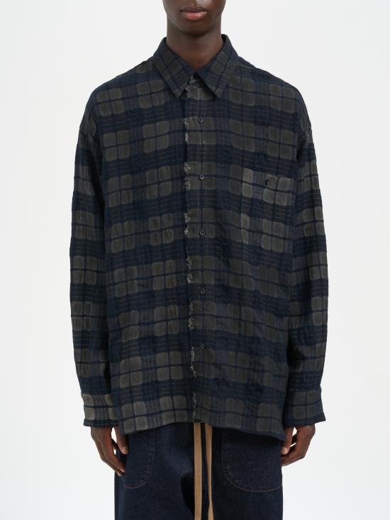 25FW 우마 왕 긴팔 셔츠 MUM1503UW083 GREY