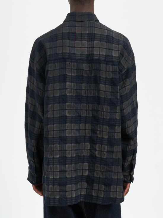 25FW 우마 왕 긴팔 셔츠 MUM1503UW083 GREY - UMA WANG