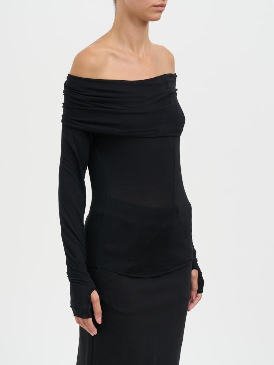 25FW 톰크롬 반팔 티셔츠 MWTS578BLACK - THOM KROM