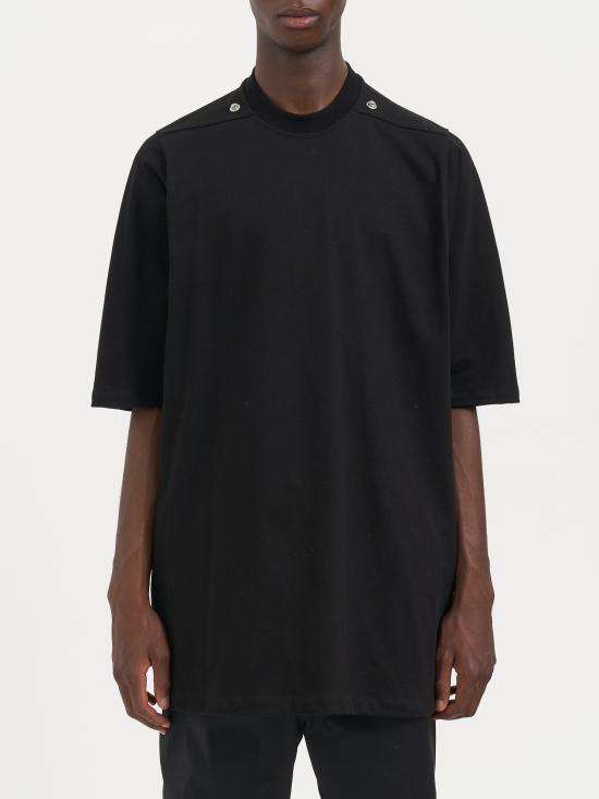 25FW 릭 오웬스 반팔 티셔츠 MRU02E1249BAES209 BLACK