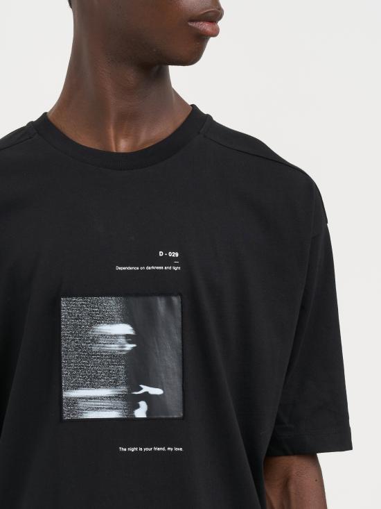 25FW 톰크롬 반팔 티셔츠 MMTS876BLACK - THOM KROM