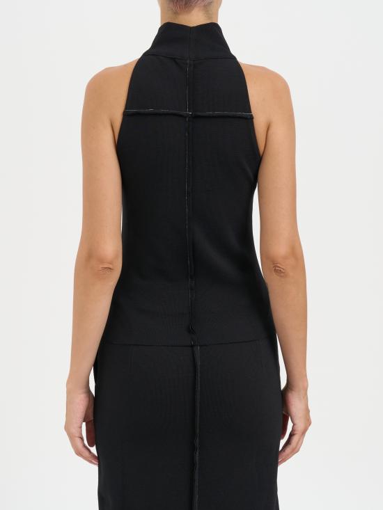 25FW 톰크롬 반팔 티셔츠 MWTS573BLACK - THOM KROM