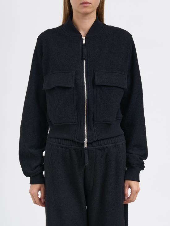 25FW 톰크롬 봄버 자켓 MWJ216BLACK