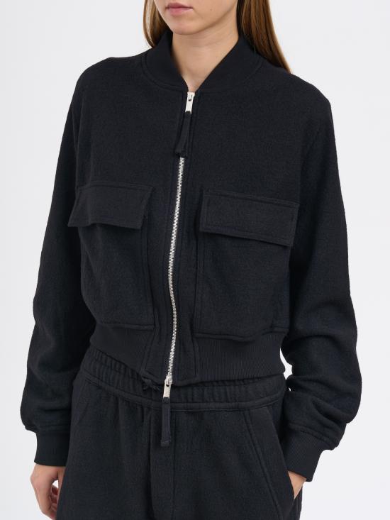 25FW 톰크롬 봄버 자켓 MWJ216BLACK - THOM KROM