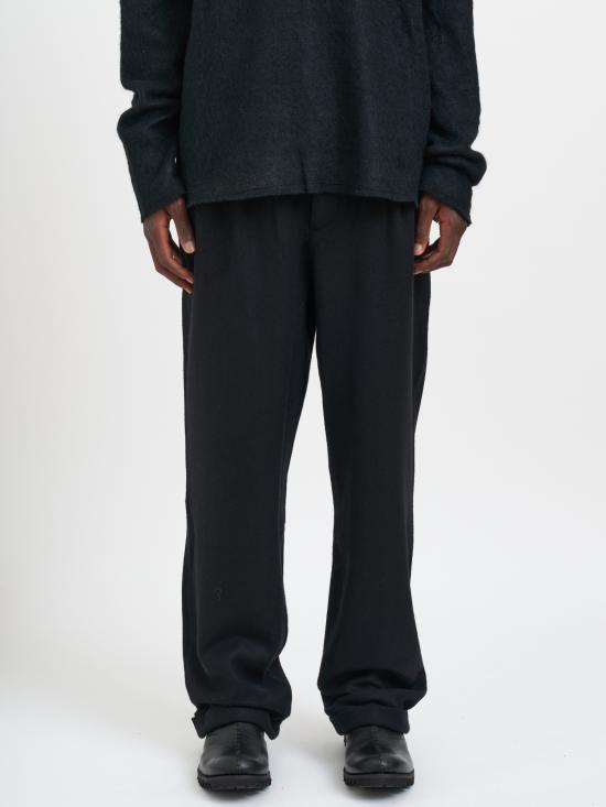 25FW 안드레아 야코브 스트레이트 팬츠 M25MORC37BLACK - ANDREA YA'AQOV