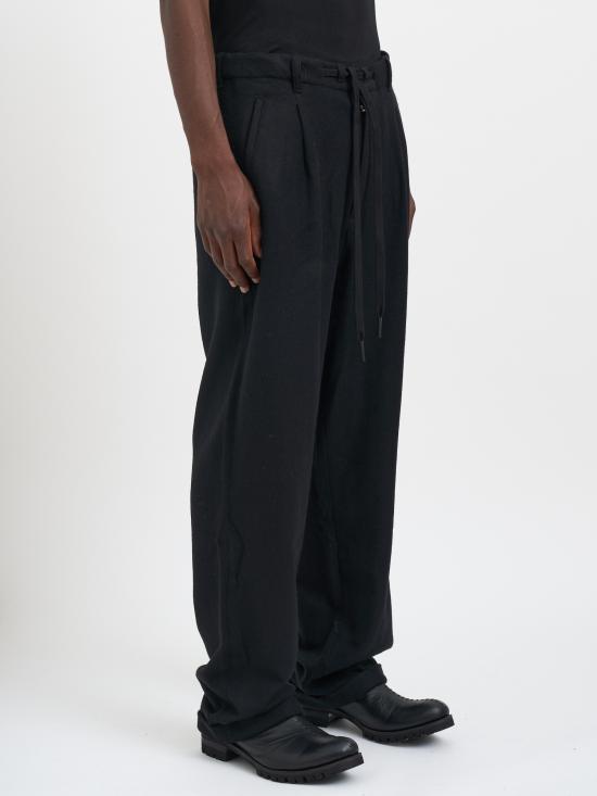 25FW 안드레아 야코브 스트레이트 팬츠 M25MORC37BLACK - ANDREA YA'AQOV