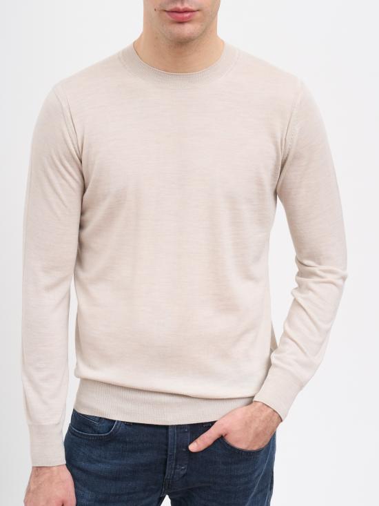 25FW 파올로페코라 스웨터 MA001F0011342 BEIGE - PAOLO PECORA