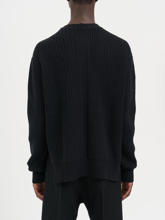 25FW 릭 오웬스 스웨터 MRU02E1649KWV09 BLACK - RICK OWENS