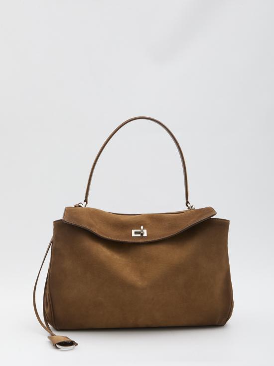 25FW 발렌시아가 로데오 미디움 핸드백 7897722AB4G 2533 BROWN