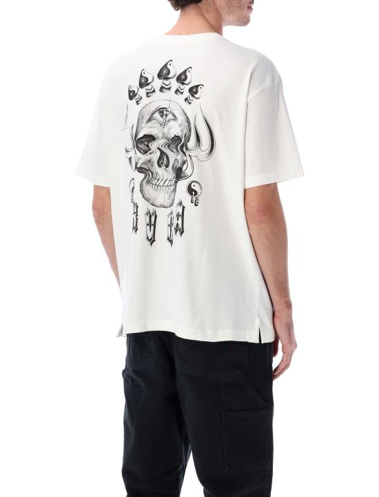 25FW 루카 반팔 티셔츠 EVYZT00276 WZA0 SALT - RVCA