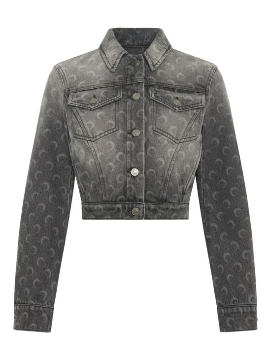 25FW 마린세르 데님 자켓 WJA041BCDEN0006 GR90 DARK GREY