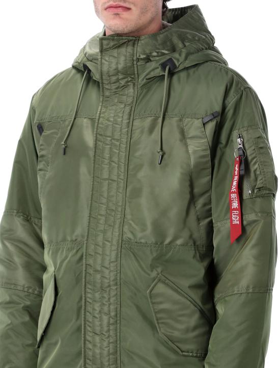 25FW 알파 자켓 258119 01 SAGE GREEN - ALPHA