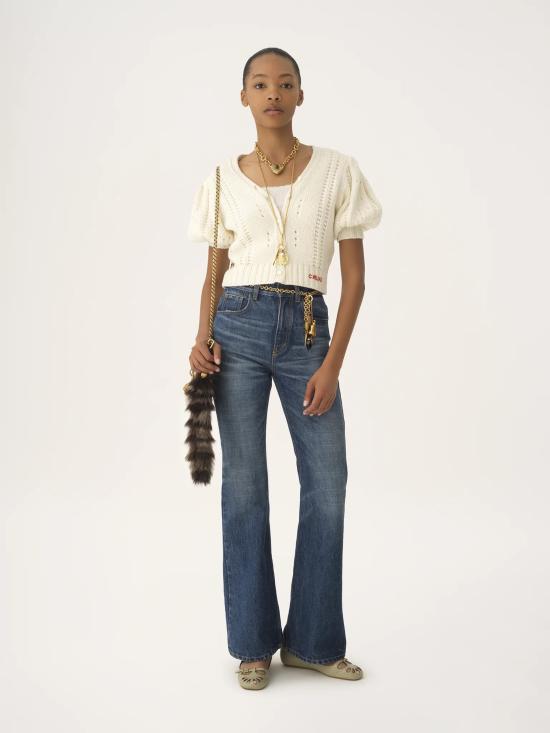 25FW 끌로에 스웨터 CH25WMC05590 107 MILK - CHLOE