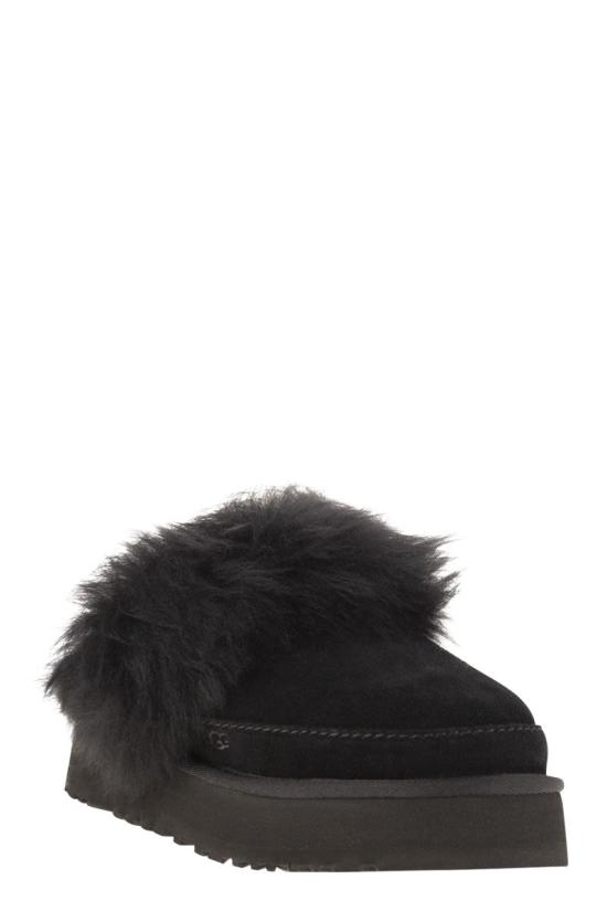 25FW 어그 디스케트 샬레 슬리퍼 1173930 BLK BLACK - UGG