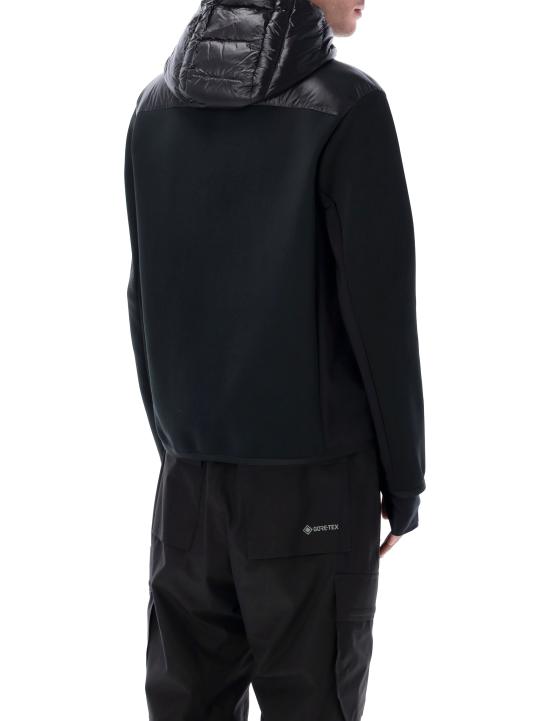 25FW 몽클레어 후드 티셔츠 9B00008C9043 999 BLACK - MONCLER