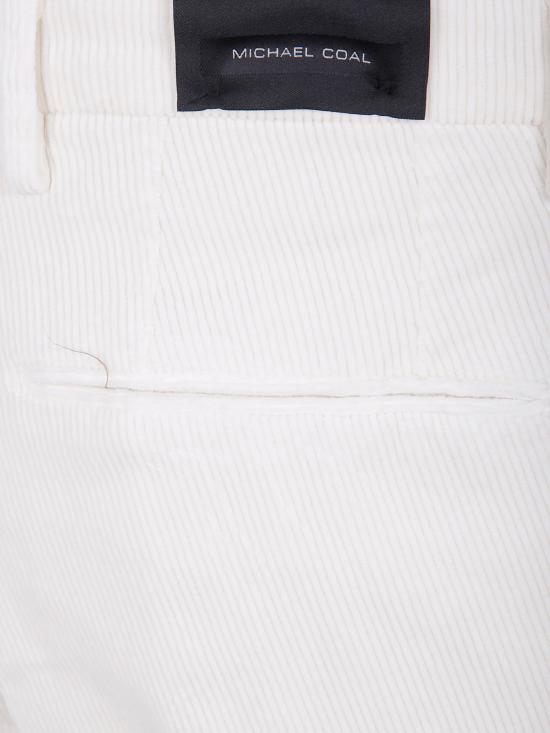 25FW 마이클 콜 스트레이트 팬츠 MCBRAPLS2741F25 009 WHITE - MICHAEL COAL