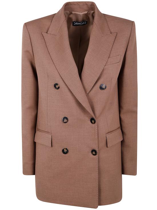 25FW 닥터 호프 수트 자켓 47314334 43 BROWN