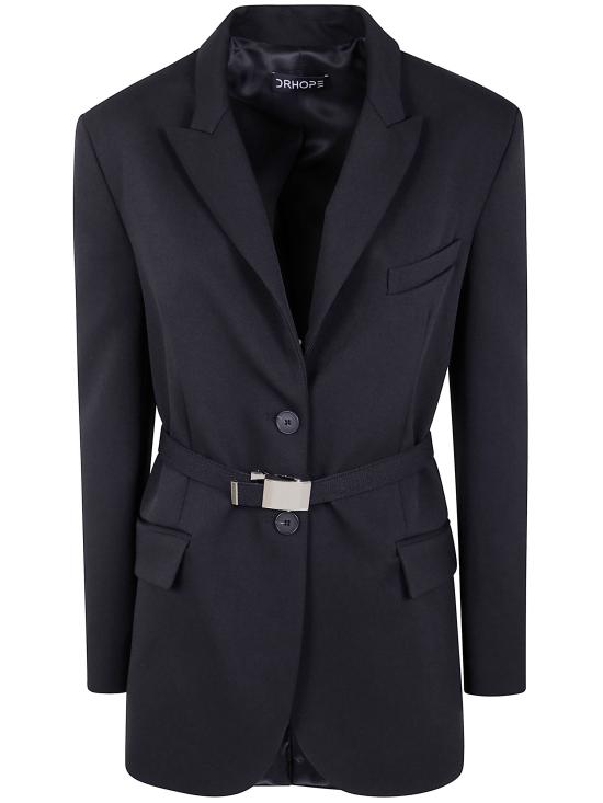 25FW 닥터 호프 수트 자켓 4111FB4334 99 BLACK