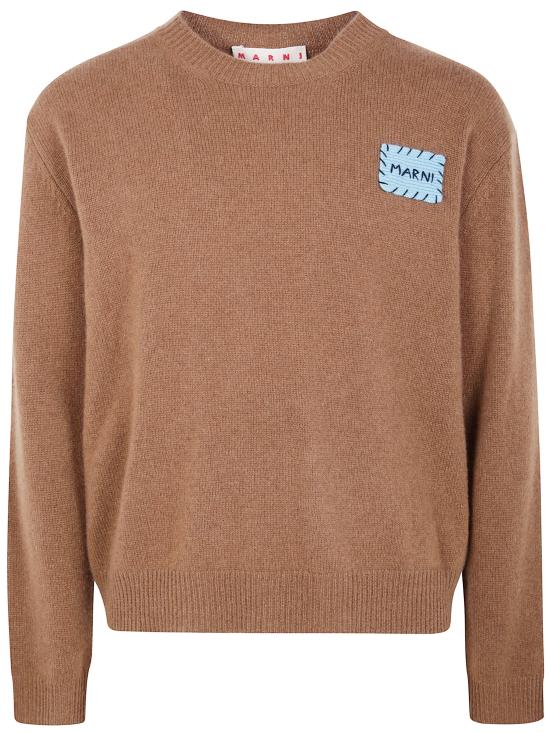 25FW 마르니 스웨터 GCMG0478Q0UFX325 00M29 BROWN