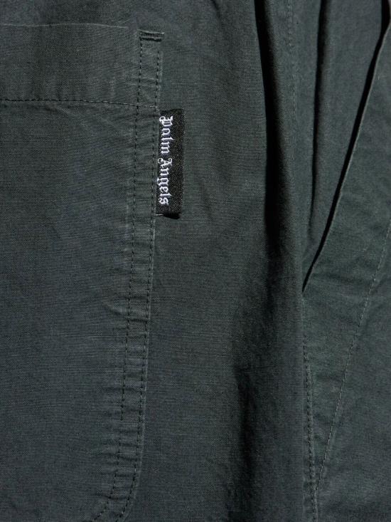 25FW 팜앤젤스 스트레이트 팬츠 PMCA117F25FAB001 1310 BLACK - PALM ANGELS