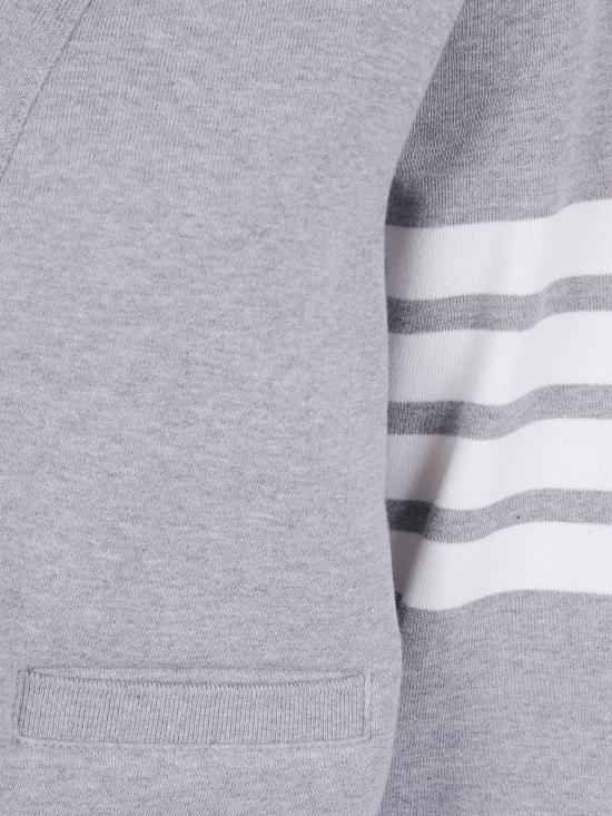 26SS 톰브라운 루프백 저지 4바 가디건 FJT069A00535098 055 GREY - THOM BROWNE