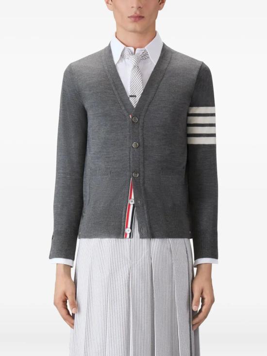 26SS 톰브라운 스웨터 MKC002AY1014098 038 GREY - THOM BROWNE