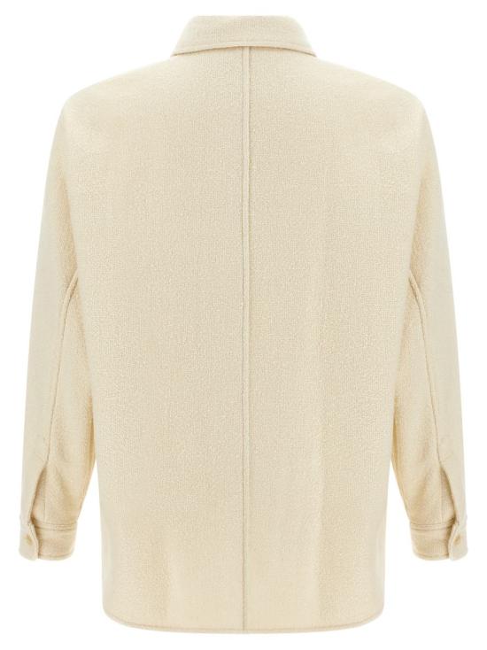 25FW 오라리 긴팔 셔츠 A25AB02HTIVORYWHITE Beige - AURALEE