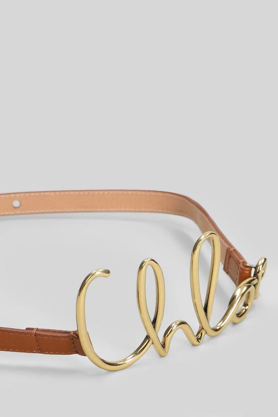 25FW 끌로에 레귤러 벨트 423588 CHC24AC066SFB BROWN - CHLOE