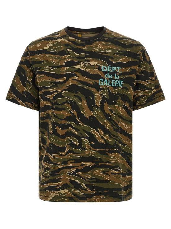  갤러리 디파트먼트 반팔 티셔츠 FT10307TIGERCAMO GREEN