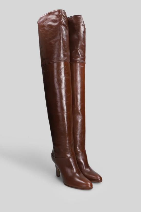 25FW 끌로에 부츠 423586 CHC24W03POO BROWN - CHLOE