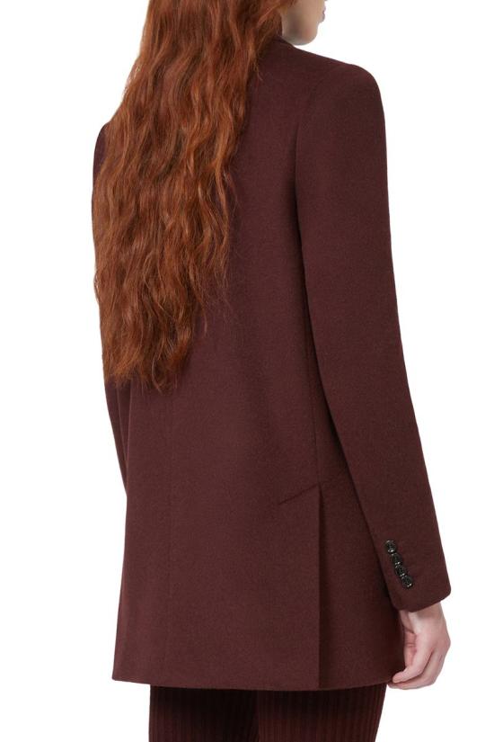 25FW 막스마라 ARICCIA 아리차 싱글 브레스티드 테일러드 블레이저 자켓 2521046243600043 Red - MAX MARA