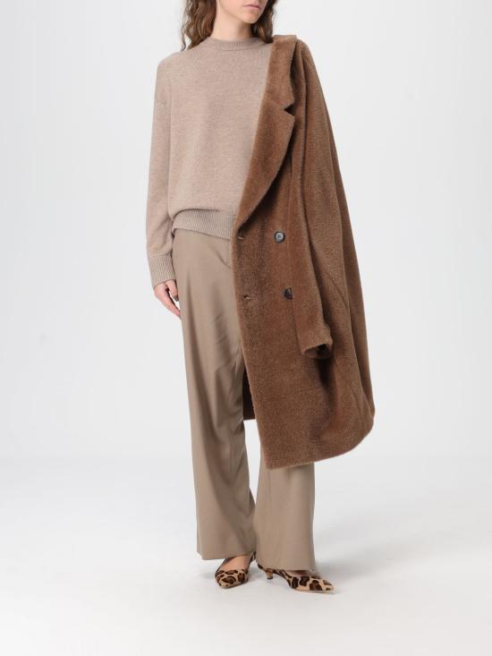 25FW 에스막스마라 스트레이트 팬츠 2529136053600 030 Brown - 'S MAX MARA