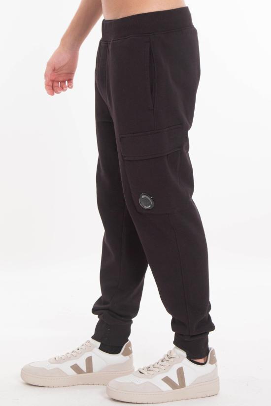 25FW 씨피 컴퍼니 스트레이트 팬츠 19CMSP717A 005A86W 999 Black - C.P. COMPANY