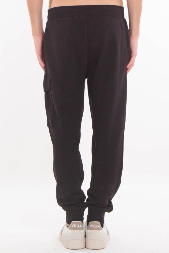 25FW 씨피 컴퍼니 스트레이트 팬츠 19CMSP717A 005A86W 999 Black - C.P. COMPANY