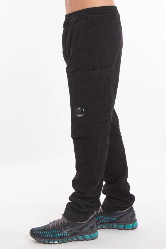 25FW 씨피 컴퍼니 스트레이트 팬츠 19CMPA211A 005529G 999 Black - C.P. COMPANY