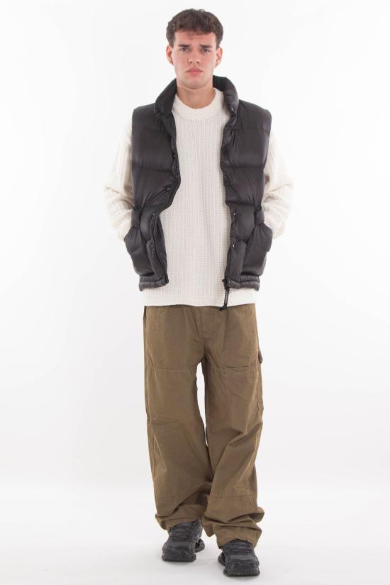 25FW 씨피 컴퍼니 D.D. 쉘 다운 질레 19CMVE192A 110416A 999 Black - C.P. COMPANY