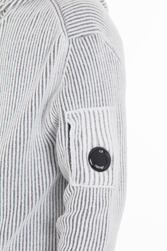 25FW 씨피 컴퍼니 후드 티셔츠 19CMKN258A 006170A 921 White - C.P. COMPANY