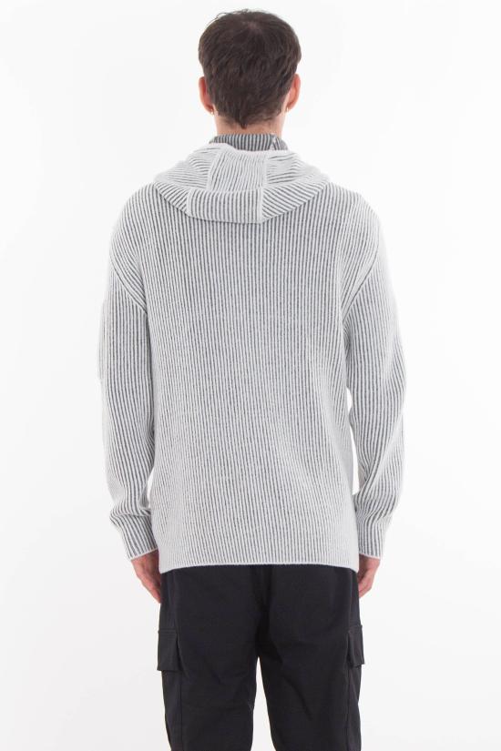 25FW 씨피 컴퍼니 후드 티셔츠 19CMKN258A 006170A 921 White - C.P. COMPANY