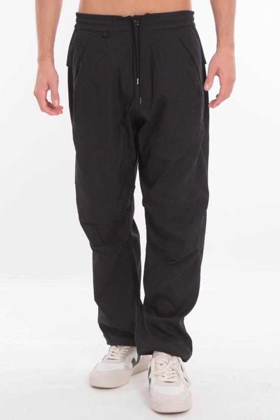 25FW 씨피 컴퍼니 스트레이트 팬츠 19CLPA041A 110407A 999 Black - C.P. COMPANY