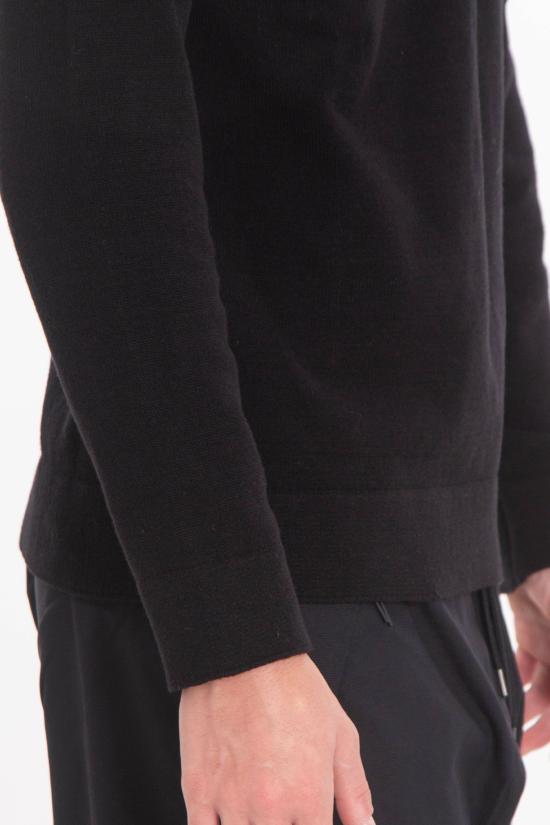 25FW 씨피 컴퍼니 스웨터 19CMKN238A 110432A 999 Black - C.P. COMPANY