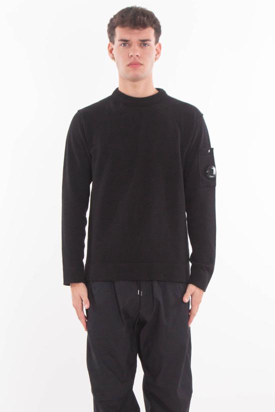 25FW 씨피 컴퍼니 스웨터 19CMKN238A 110432A 999 Black