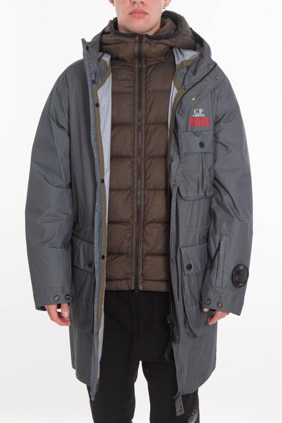 25FW 씨피 컴퍼니 고어텍스 G-타입 롱 밀레 자켓 19CMOW215A 110411G 331 Grey - C.P. COMPANY